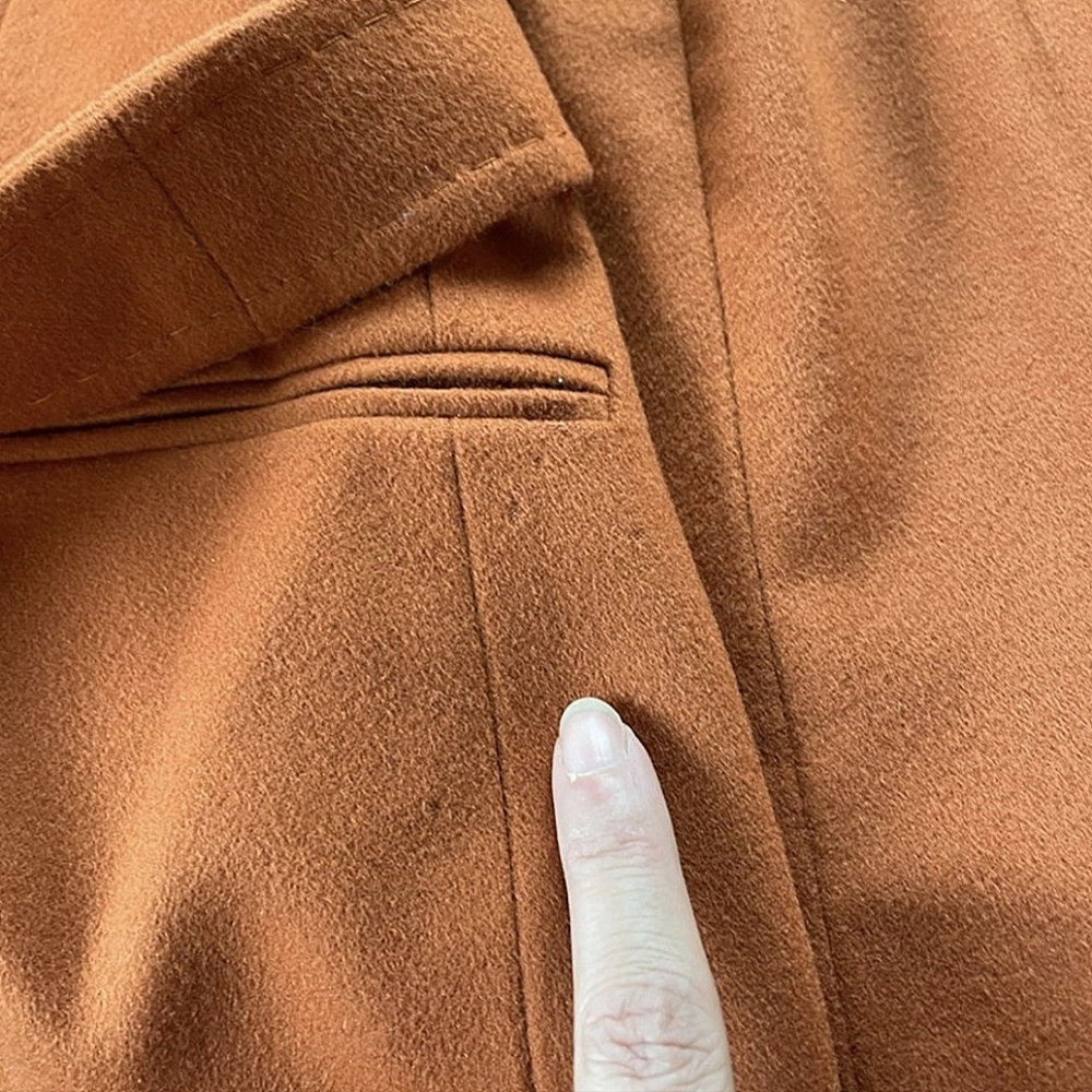 EUC Max Mara Virgin Wool Wrap Coat - Picture 8 of 11